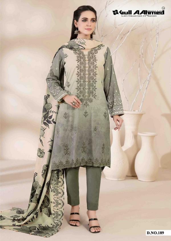 Gull Ahmed Lawn Vol-21 – Dress Material